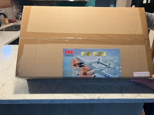 Gws lightning rc warbird - rc,