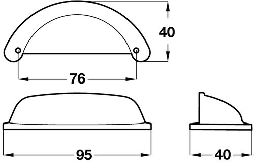 Ariel knob cup - ariel, handle