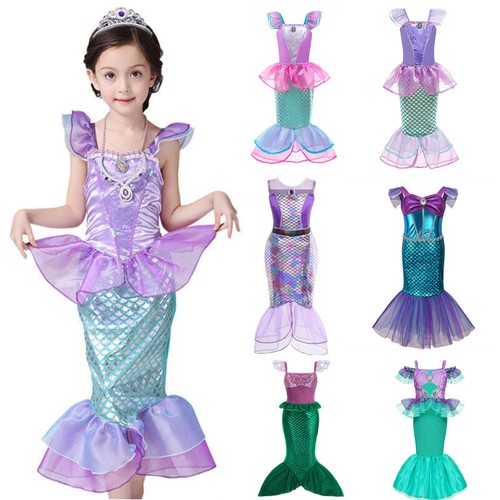 Girls lovely costume mermaid - girls,