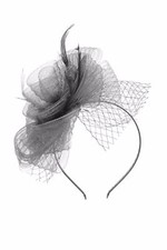 Flower Feather Hair Hat