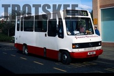 35mm Slide James Brothers Mercedes Benz 709D Alexander M61WKA c2000 Original