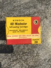 Eley Kynoch 401 Winchester Empty Cartridge Box