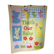 Baby Quilt Blanket That's Our