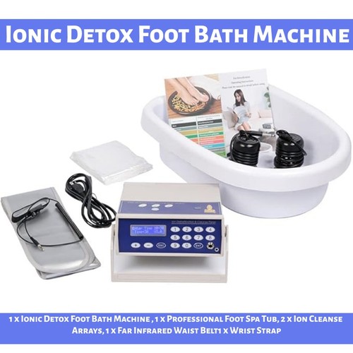 Ionic detox foot bath machine - ionic,