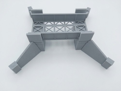 Gauge low bridge abutments - low,
