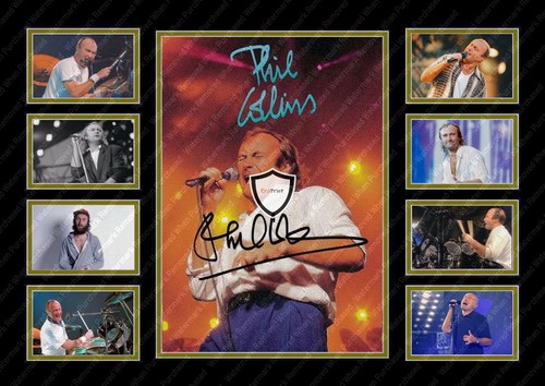 Phil collins signed - collins,