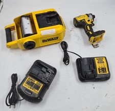 Lot of 4 Dewalt Cordless Tools - Drill, Light, 2 Chargers, Used Working