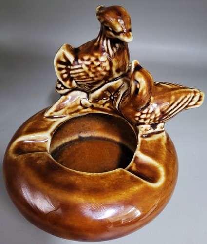 Treacle glazed ashtray with - treacle,