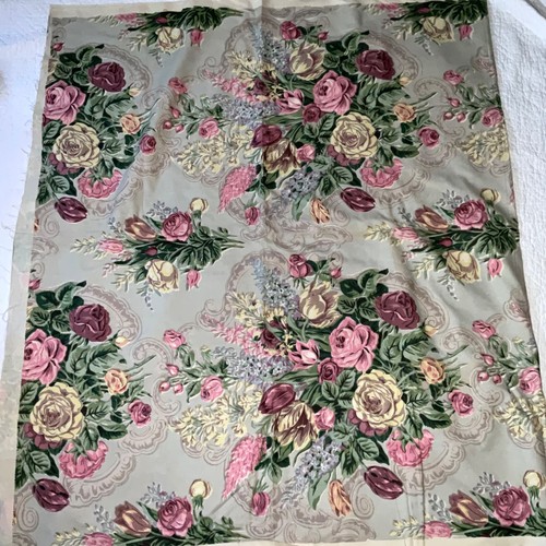 Vintage 90s toile fabric
