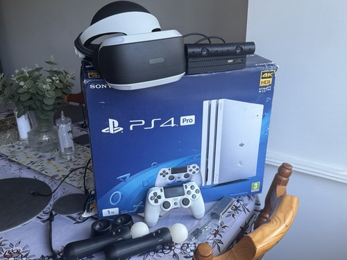 White sony playstation pro - playstation,