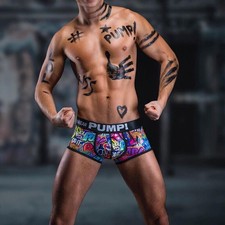 PUMP Men Sexy Doodle Low Waist