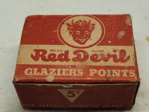 Vintage red devil diamond - devil,
