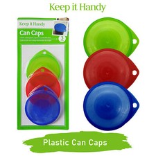 3 Plastic Can Lids Tin Covers