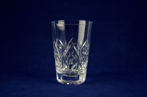Tudor crystal whiskey glass - tudor,
