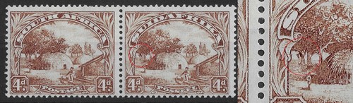 South africa 1930 native - 4d,