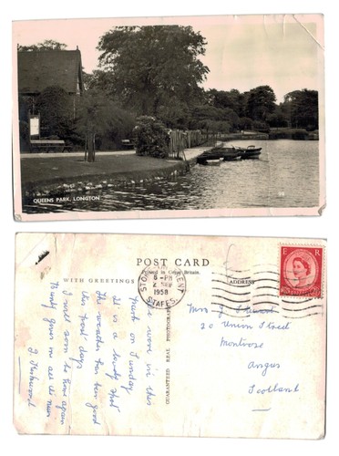 Vintage postcard queens - vintage,