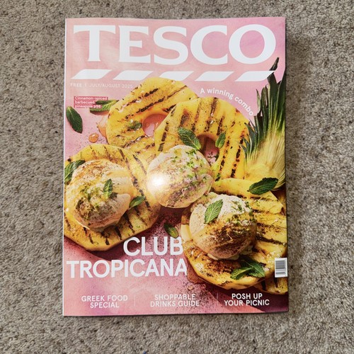 Tesco food magazine - food,