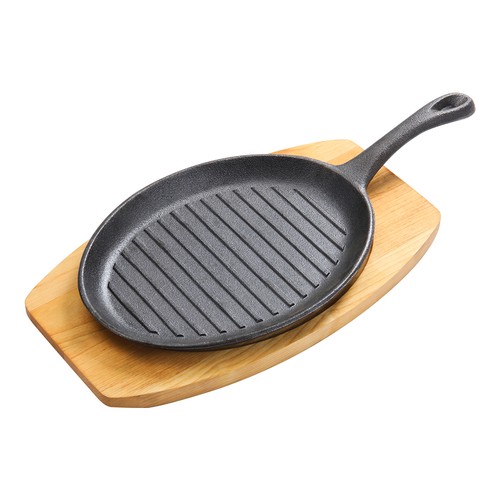 Cast iron skillet pre seasoned - iron, pre-seasoned