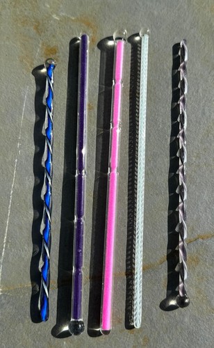 Vintage glass latticino - vintage,