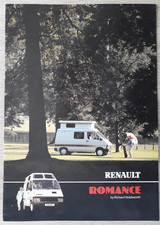 Renault Trafic Holdsworth Romance Motor Caravans Brochure 1987