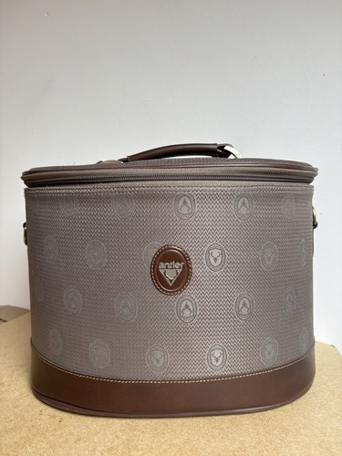 Vintage antler vanity case - vanity,