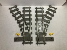 2 Lego 9v Train Track METAL