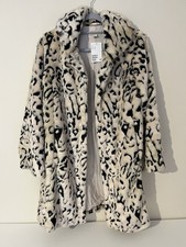 H&M  beige Leopard Print Faux