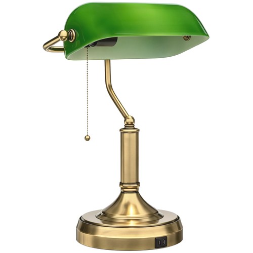 Desk lamp with - usb, ports