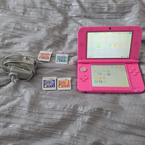 Nintendo 3ds pink faded - xl,