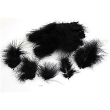 Mini Marabou Feathers 50 Per