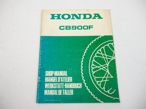 Honda cb900fa workshop service - workshop,