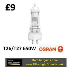 T26 T27 650w lamp strand