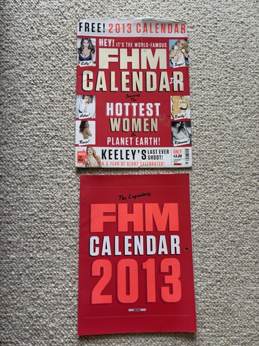 Fhm magazine calendar - calendar, 2013