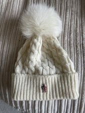 Authentic Moncler Cream Ribbed