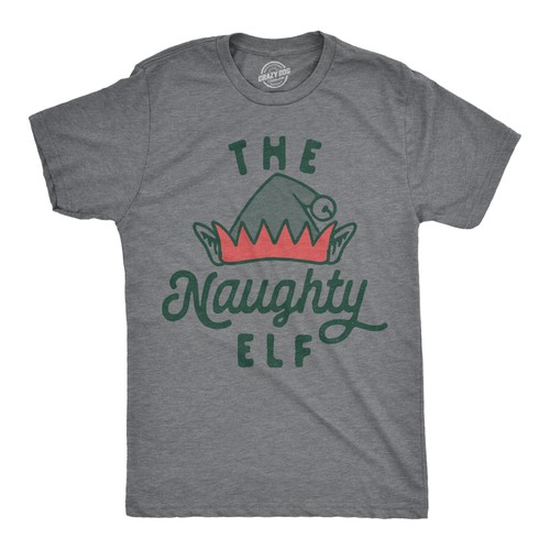 Mens the naughty elf shirt - the, t