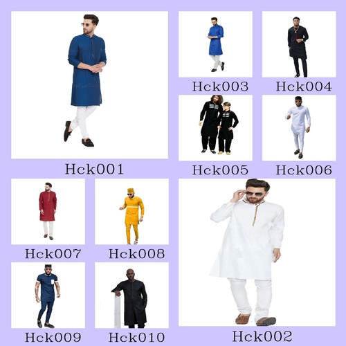 Mens kurta with pajama - with,