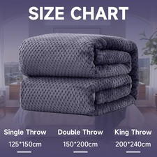Large Warm Fleece Soft Throw