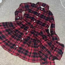 Baby Girls Tartan Polo Ralph Lauren Dress with Bloomers 18 Months