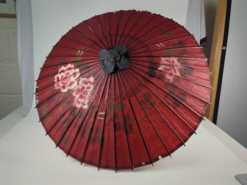 Vintage japanese wagasa - japanese, red