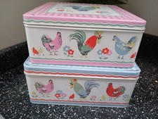 CATH KIDSTON CHICKEN / HEN CAKE TINS X 2