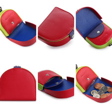 Real leather stylish coin tray - leather,