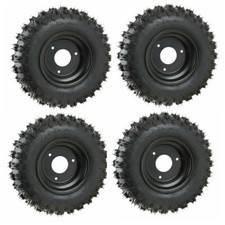 4pc 4.10-6 Tires with Rim 6"