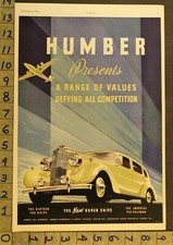 1938 HUMBER SIXTEEN SNIPE
