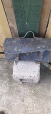 vintage motorbike saddle forks  tool bag etc project spares or repair