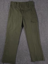 British Military Lightweight Trouser Men's Size 34 Combat Outdoor Pants Olive
