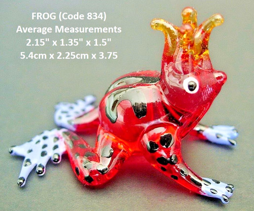 Beautiful glass frog - glass,