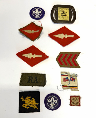 Wwii british army cloth patch - wwii,