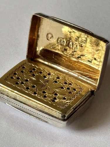 Antique silver gilt early - silver,