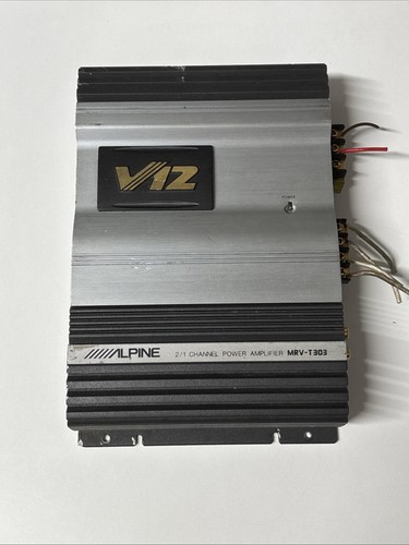 Alpine car power amplifier - alpine,