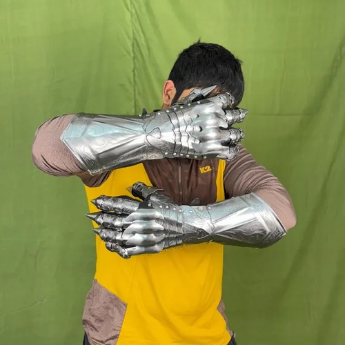 Witch king steel gauntlets - steel,